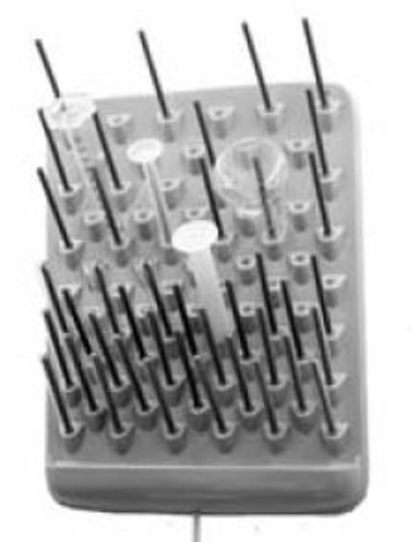 Laboratory Container Drying Rack image 0